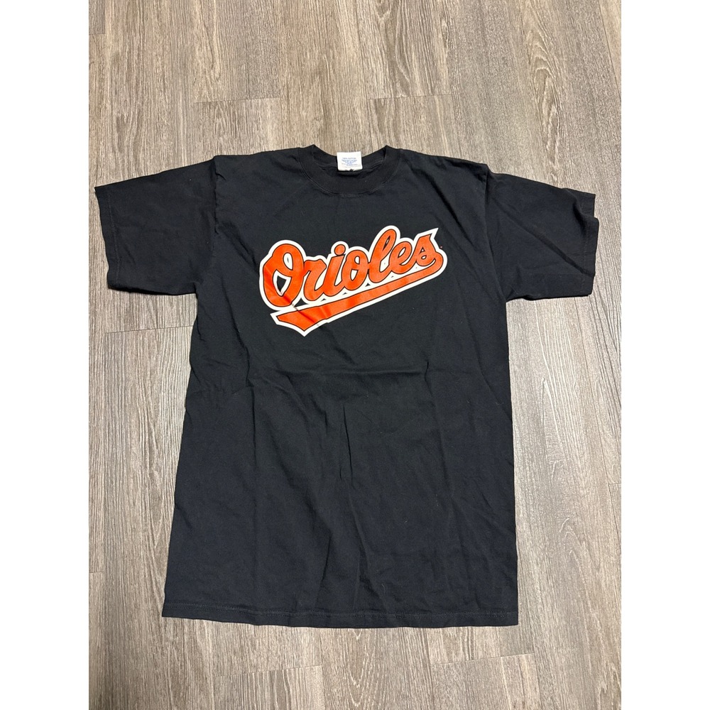 Majestic Baltimore Orioles Nick Markakis 21 MLB T-Shirt Mens Large Black 1130